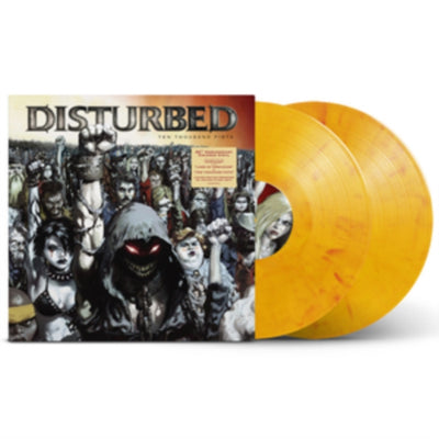 Disturbed – Ten Thousand Fists (2LP/Yellow Flame Vinyl) – New LP