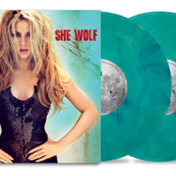 Shakira – She Wolf (2LP/Sea Glass Adorned With Turquoise Swirls Vinyl) – New LP