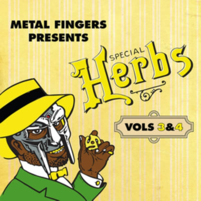 Mf Doom – Metal Fingers Presents: Special Herbs Vol. 3 & 4 (2LP/Lemon Yellow Vinyl) – New LP