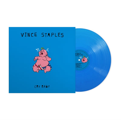 Vince Staples – Cry Baby (UK Edition) (Baby Blue Vinyl/Alternate Cover) – New LP