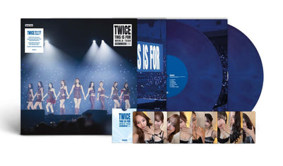 Twice – This Is For: World Tour Finale In Seoul (Live) (2LP/Neptune Blue Vinyl) package