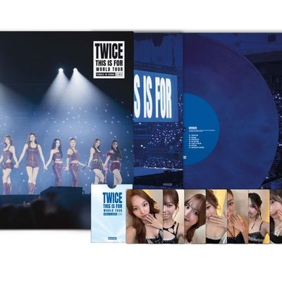 Twice – This Is For: World Tour Finale In Seoul (Live) (2LP/Neptune Blue Vinyl) package