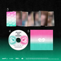 Le Sserafim – Made My Night (Glow Clicker Keychain Mint Ver.) contents