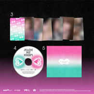 Le Sserafim – Made My Night (Glow Clicker Keychain Pink Ver.) contents