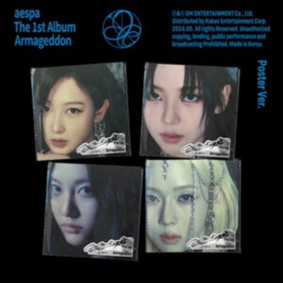 Aespa – 1st Album Armageddon (Poster Ver.) – New CD