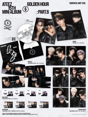 ATEEZ – Golden Hour: Part.6 (Digipack Unit Ver., Random Unit)