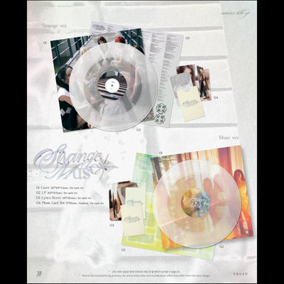 NMIXX – Strange Muse (Muse Ver./Clear Glitter Vinyl) vinyl