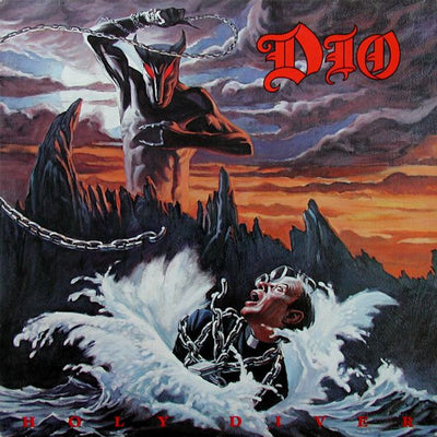 Dio – Holy Diver (1983 Original Pressing [R380399], Goat Hair Cleaned, Vg+/Vg+) – Used LP