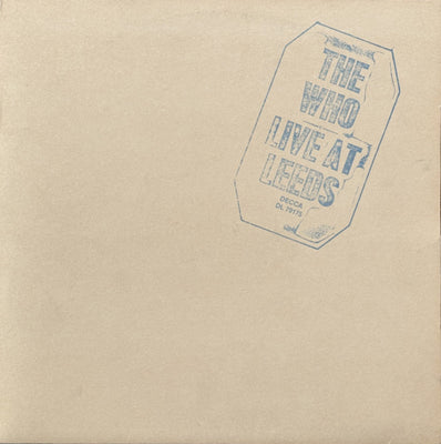 The Who – Live At Leeds (Folder Variant) – Used LP