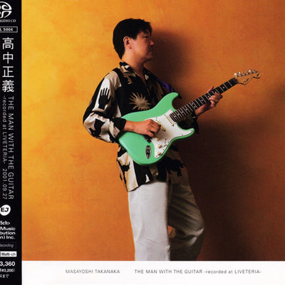 Masayoshi Takanaka – The Man With The Guitar -Recorded At Liveteria- (Limited Edition) – Japanese Import