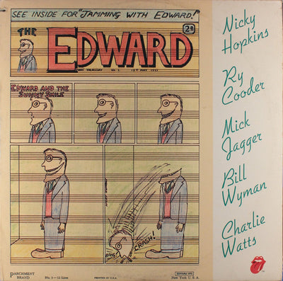 Nicky Hopkins, Ry Cooder, Mick Jagger, Bill Wyman, Charlie Watts – Jamming With Edward! – Used LP