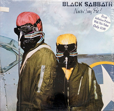 Black Sabbath – Never Say Die! (1978 Original Pressing [R8042562], Goat Hair Cleaned, Cover Vg+/Media Vg) – Used LP