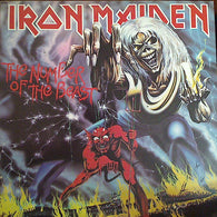 Iron Maiden – The Number Of The Beast (1986 Repress) – Used LP