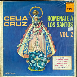 Celia Cruz – Homenaje A Los Santos Vol. 2 - Used LP