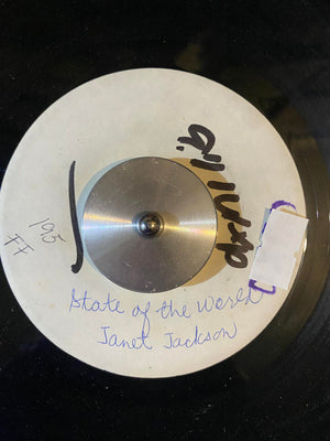 Janet Jackson – State Of The World – Used LP