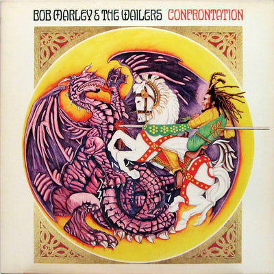 Bob Marley & The Wailers – Confrontation (1983 1st US Pressing) – Used LP