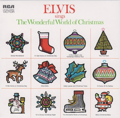 Elvis Presley – Elvis Sings The Wonderful World Of Christmas – Used LP