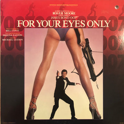 For Your Eyes Only (Original Motion Picture Soundtrack) Writing on Cover - Used LP