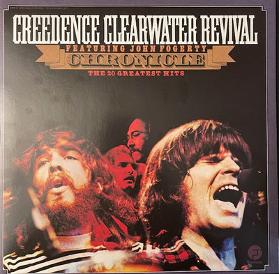 Creedence Clearwater Revival – Creedence Clearwater Revival Featuring John Fogerty Chronicle The 20 Greatest Hits – Used LP