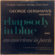 George Gershwin's Immortal Rhapsody in Blue – Used LP