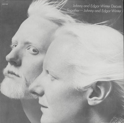 Johnny* & Edgar Winter – Johnny And Edgar Winter Discuss Together – Used LP