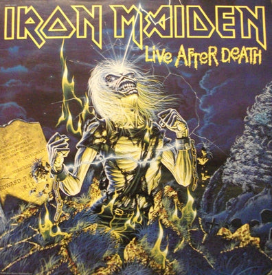 Iron Maiden – Live After Death (1985 Original US Pressing) – Used LP