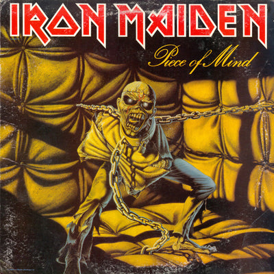 Iron Maiden – Piece Of Mind (1983 Original Pressing [R1456569], Goat Hair Cleaned, Vg+/Vg+) – Used LP