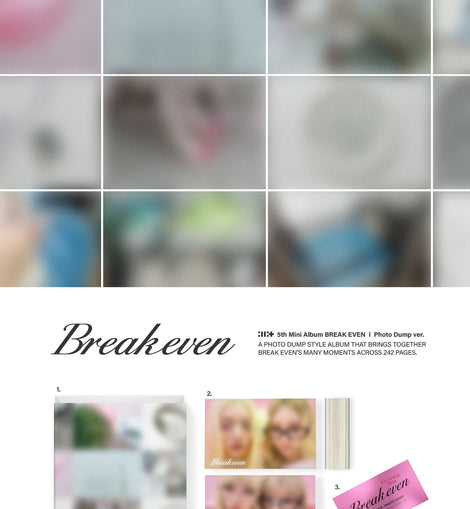 Illit – Break Even (Photo Dump Ver.) package