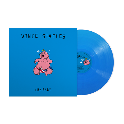 Vince Staples - Cry Baby (UK Edition) Baby Blue Vinyl alternate cover