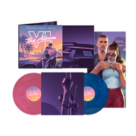 Grand Theft Auto VI – The Album OST (2LP Marble Pink & Blue Vinyl, Indie Exclusive)