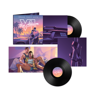 Grand Theft Auto VI – The Album OST (2LP Black Vinyl)