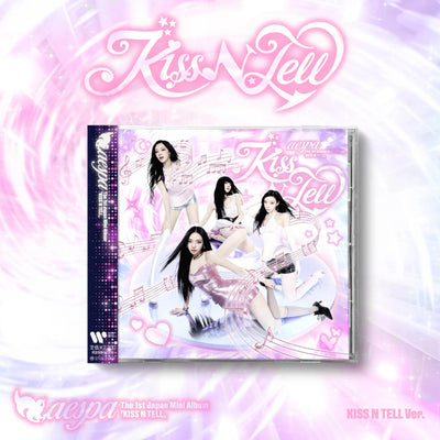 Aespa – Kiss N Tell (Kiss N Tell Ver.) package
