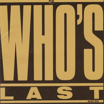 The Who – Who's Last – Used LP