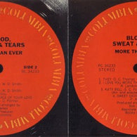 Blood, Sweat And Tears – More Than Ever – Used LP