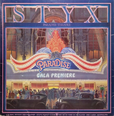 Styx – Paradise Theatre Used LP (3) – Used LP